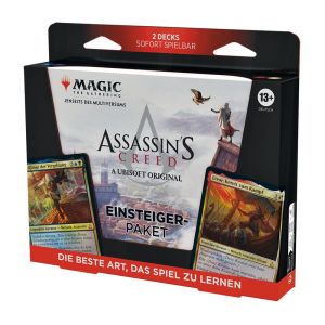 Magic the Gathering Jenseits des Multiversums: Assassins Creed Starter Kit 2024 Display (12) Německá Wizards of the Coast