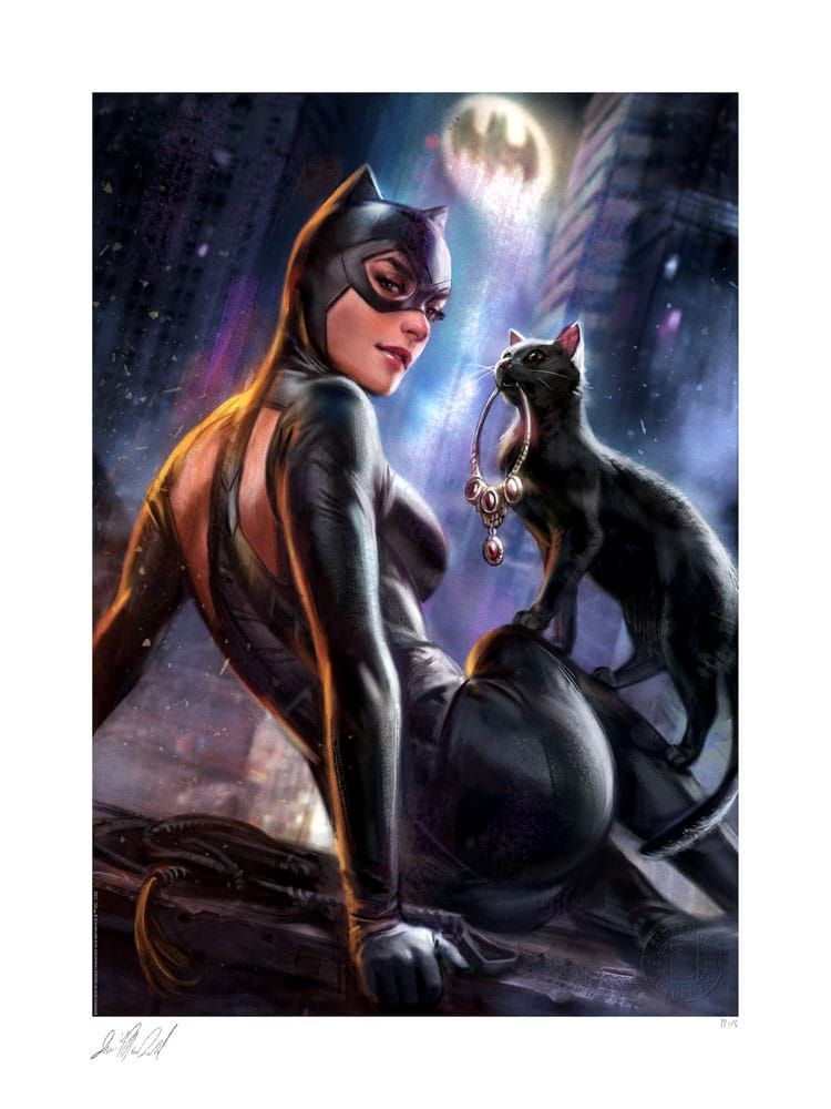 DC Comics Art Print Catwoman: Girl's Best Friend 41 x 61 cm - unframed Sideshow Collectibles