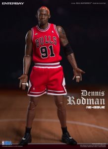 NBA Kolekce Real Masterpiece Akční Figurka 1/6 Dennis Rodman Limited Retro Editon 33 cm