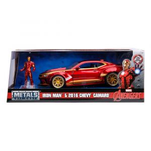 Avengers Kov. Model 1/24 2016 Chevy Camaro SS Iron Man Jada Toys