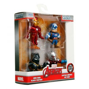 Avengers Nano Metalfigs Kov. Mini Figures 4-Pack 6 cm Jada Toys