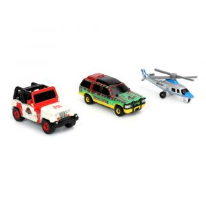 Jurassic World Nano Hollywood Cars Kov. Mini Cars 4-Pack Jada Toys