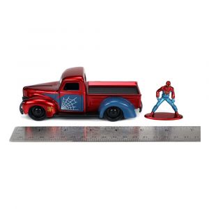 Marvel Kov. Model 1/32 1941 Ford Pick Up Spider-Man Jada Toys