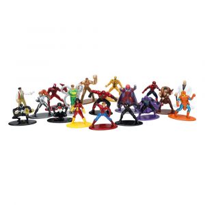 Marvel Nano Metalfigs Kov. Mini Figures 18-Pack Wave 8 4 cm Jada Toys