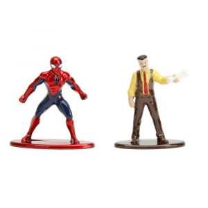 Marvel Nano Metalfigs Nano Scene Spider-Man NYC Deluxe Jada Toys