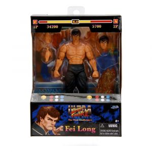 Ultra Street Fighter II: The Final Challengers Akční Figure 1/12 Fei-Long 15 cm Jada Toys