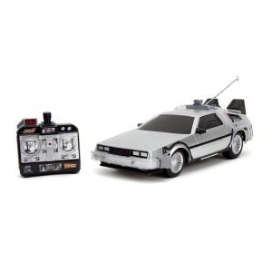 Back to the Future Vehicle Infra Red Controlled 1/16 RC Time Machine Jada Toys