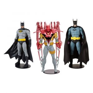 DC Multiverse Akční Figures Batman 18 cm Sada (3)