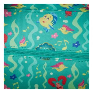 Disney by Loungefly Passport Bag Figural 35th Anniversary Ariel Face