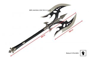 Kit Rae Swords of the Ancients Replika 1/1 Black Legion Battle Axe 89 cm United Cutlery