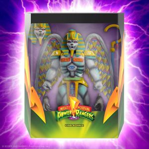 Mighty Morphin Power Rangers Ultimates Akční Figure King Sphinx 20 cm - Severely damaged packaging Super7