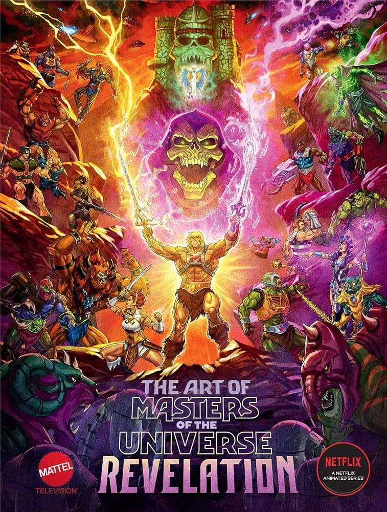 Masters of the Universe Revelation Art Book Midas