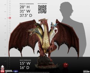 Dungeons & Dragons Soška Tiamat 71 cm Premium Collectibles Studio