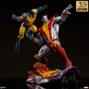 Marvel Premium Format Soška Fastball Special: Colossus and Wolverine 61 cm Sideshow Collectibles