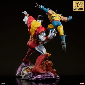 Marvel Premium Format Soška Fastball Special: Colossus and Wolverine 61 cm Sideshow Collectibles