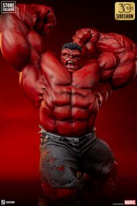 Marvel Premium Format Soška Red Hulk: Thunderbolt Ross 74 cm Sideshow Collectibles