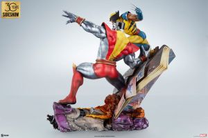 Marvel Soška Fastball Special: Colossus and Wolverine Soška 46 cm Sideshow Collectibles