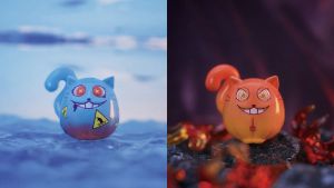 Original Character Trading Figures Doomsday Cat 4 cm Sada (12) Shenzhen Mabell Animation Development