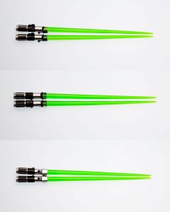 Star Wars Jídelní hůlky Yoda Lightsaber (renewal) Kotobukiya