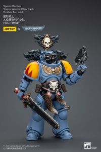Warhammer 40k Akční Figure 1/18 Space Marines Space Wolves Claw Pack Brother Torrvald 12 cm Joy Toy (CN)