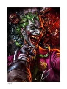 DC Comics Art Print Eternal Enemies: The Joker vs Batman 46 x 61 cm - unframed