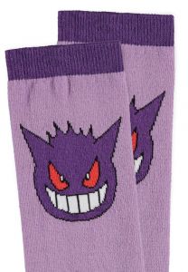 Pokémon Knee High Ponožky Gengar 35-38 Difuzed