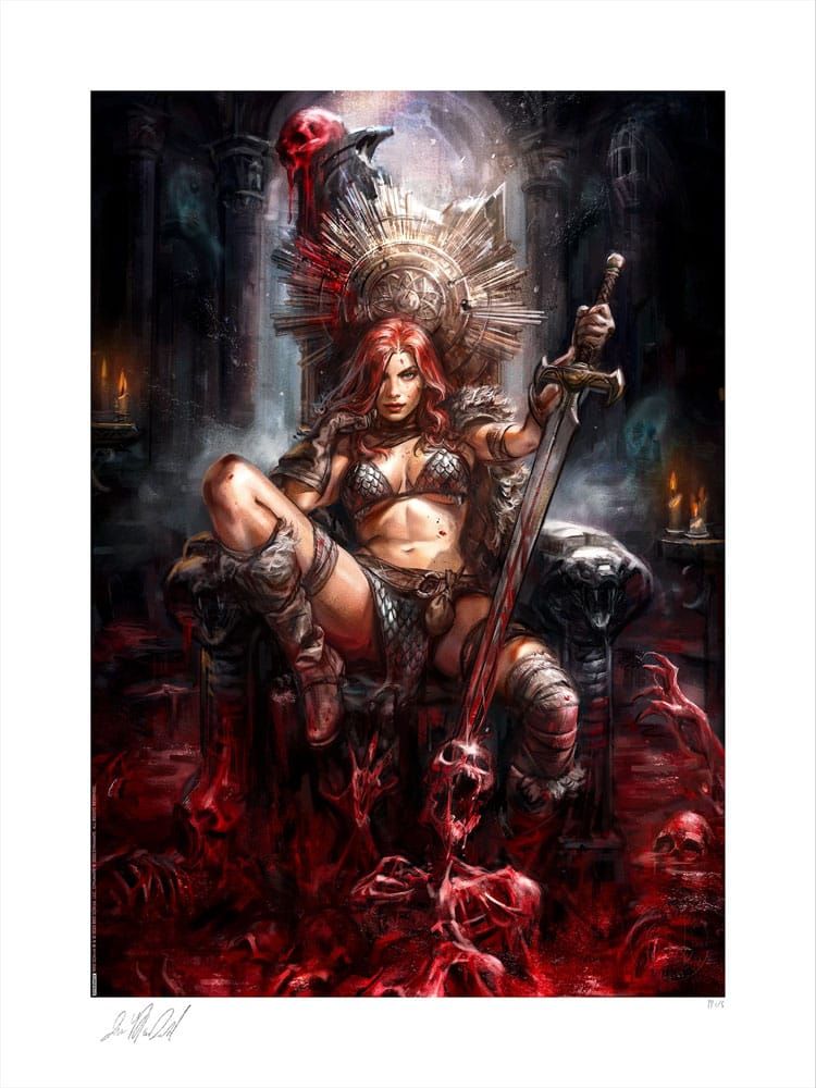 Dynamite Entertainment Art Print Red Sonja: Long Live the Queen 46 x 61 cm - unframed Sideshow Collectibles