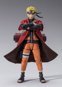 Naruto Shippuden S.H. Figuarts Akční Figure Naruto Uzumaki (Sage Mode) - Savior of Konoha 15 cm
