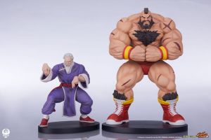 Street Fighter Street Jam Statuen 1/10 Zangief & Gen Set