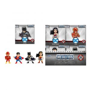 DC Comics Nano Metalfigs Kov. Mini Figures Wave 1 5 cm Sada (12) Jada Toys