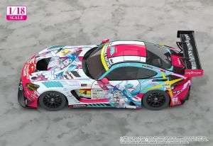 Hatsune Miku GT Project Vehicle 1/18 Hatsune Miku AMG 2024 Season Opening Ver. 26 cm Good Smile Racing