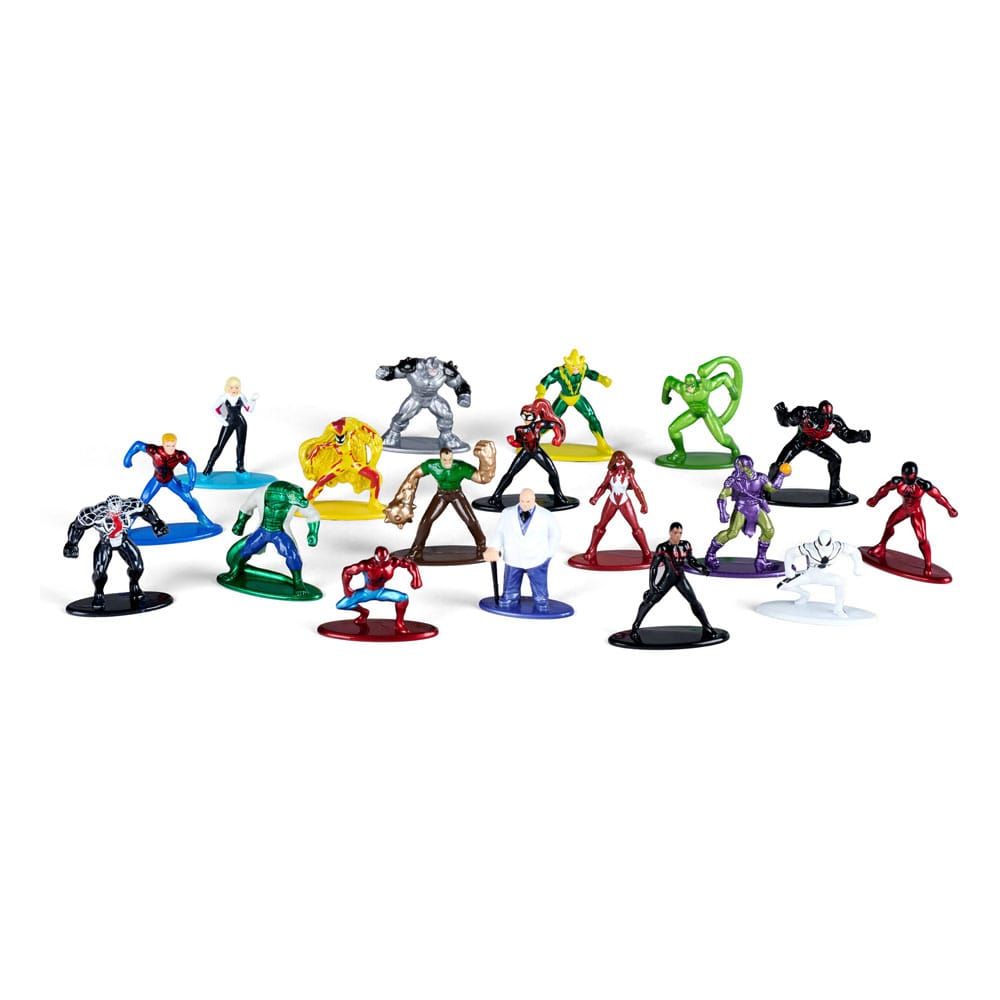 Marvel Nano Metalfigs Kov. Mini Figures 18-Pack Wave 10 4 cm Jada Toys