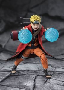 Naruto Shippuden S.H. Figuarts Akční Figure Naruto Uzumaki (Sage Mode) - Savior of Konoha 15 cm Bandai Tamashii Nations