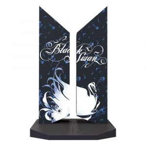 BTS Soška Premium BTS Logo: Black Swan Edition 18 cm