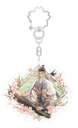 Grandmaster of Demonic Cultivation Spring Season Series Acrylic Keychain Lan Wangji 7 cm Sakami Merchandise