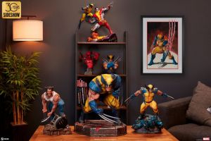 Marvel Soška Wolverine: Berserker Rage 48 cm Sideshow Collectibles