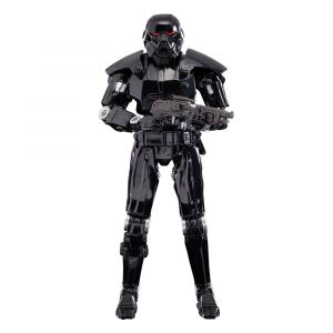 Star Wars: The Mandalorian Black Series Deluxe Akční Figure 2022 Dark Trooper 15 cm - Damaged packaging