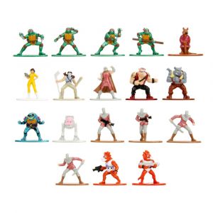 Teenage Mutant Ninja Turtles Nano Metalfigs Kov. Mini Figures 18-Pack Wave 2 4 cm