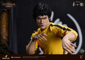 Bruce Lee Superb Scale Soška 1/4 50th Anniversary Tribute (Rooted Hair Version) 55 cm Blitzway