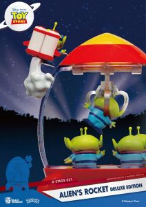 Toy Story D-Stage PVC Diorama Alien's Rocket Deluxe Edition 15 cm Beast Kingdom Toys