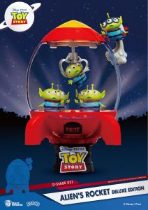 Toy Story D-Stage PVC Diorama Alien's Rocket Deluxe Edition 15 cm Beast Kingdom Toys