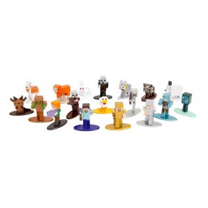 Minecraft Nano Metalfigs Kov. Mini Figures 18-Pack Wave 10 4 cm Jada Toys