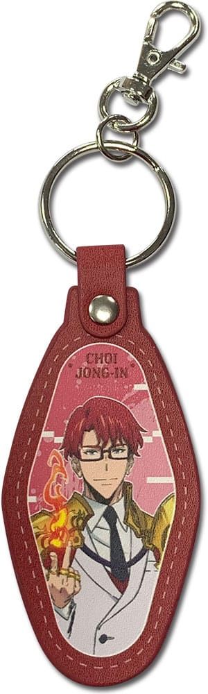 Solo Leveling Leather Keyring Choi Jong-In GEE