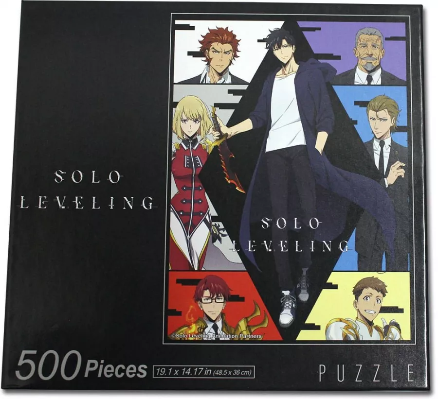 Solo Leveling Puzzle Sung Jinwoo with Others (500 pieces) GEE
