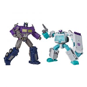 Transformers Generations Selects Akční Figure 2-Pack Shattered Glass Optimus Prime (Leader Class) & Ratchet (Deluxe Cla