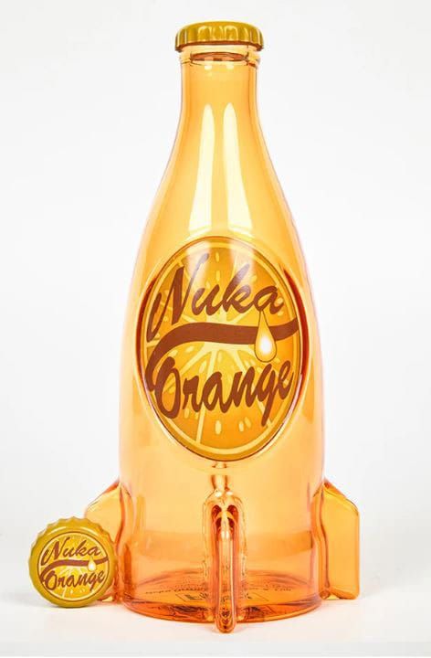 Fallout Glass Nuka Cola Orange DEVplus