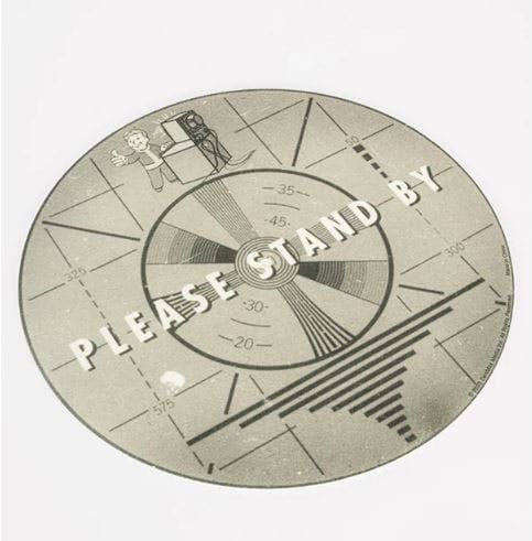 Fallout Slip Mat Please Stand by Record 30 x 30 cm DEVplus