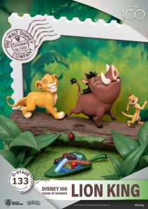 Disney 100 Years of Wonder D-Stage PVC Diorama Lion King 10 cm - Severely damaged packaging Beast Kingdom Toys