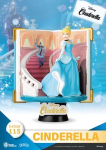 Disney Book Series D-Stage PVC Diorama Popelka 13 cm Beast Kingdom Toys