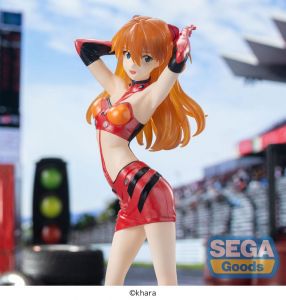 Evangelion Luminasta PVC Soška Evangelion Racing Asuka Shikinami Langley Pit Walk 25 cm Sega